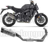 Komplette Auspuffanlage Ohne Katalysator Und Ohne Geräuschzulassung Indy-Race Evo Titan Carbon - Arrow Special Parts Kompatibel Mit Yamaha Mt-09 (2024-2026)