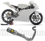 Komplette Auspuffanlage Ohne Katalysator Und Ohne Geräuschzulassung Round Competition Titan Endkappe Titan - Arrow Special Parts Kompatibel Mit Honda Nsf 250 R (2012-2025)