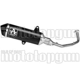 Complete Exhaust System Without Catalytic Converter And Without Sound Certification Urban Black Aluminium Steel End Cap - Arrow Special Parts Compatible With Honda Adv 350 (2025-2026)