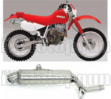 Auspuffendrohr Ohne Geräuschzulassung Paris Dacar Edelstahl Edelstahl - Arrow Special Parts Kompatibel Mit Honda Xr 600 R (1991-1998)
