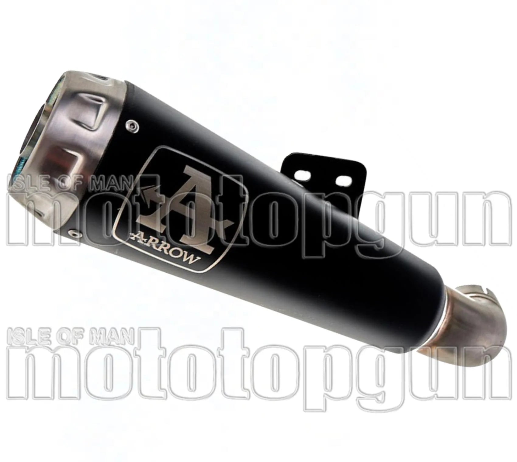 Auspuffendrohr Ohne Geräuschzulassung Pro-Race Nichrom Schwarz Edelstahl - Arrow Special Parts Kompatibel Mit Suzuki Gsx-R 1000 R (2017-2020)
