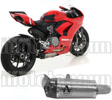 Auspuffendrohr Ohne Geräuschzulassung Works Titan Carbon - Arrow Special Parts Kompatibel Mit Ducati Streetfighter V2 (2022-2024)