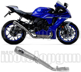 Auspuffendrohr Ohne Geräuschzulassung Pro-Race Titan Titan - Arrow Special Parts Kompatibel Mit Yamaha Yzf 1000 R1 (2017-2023)
