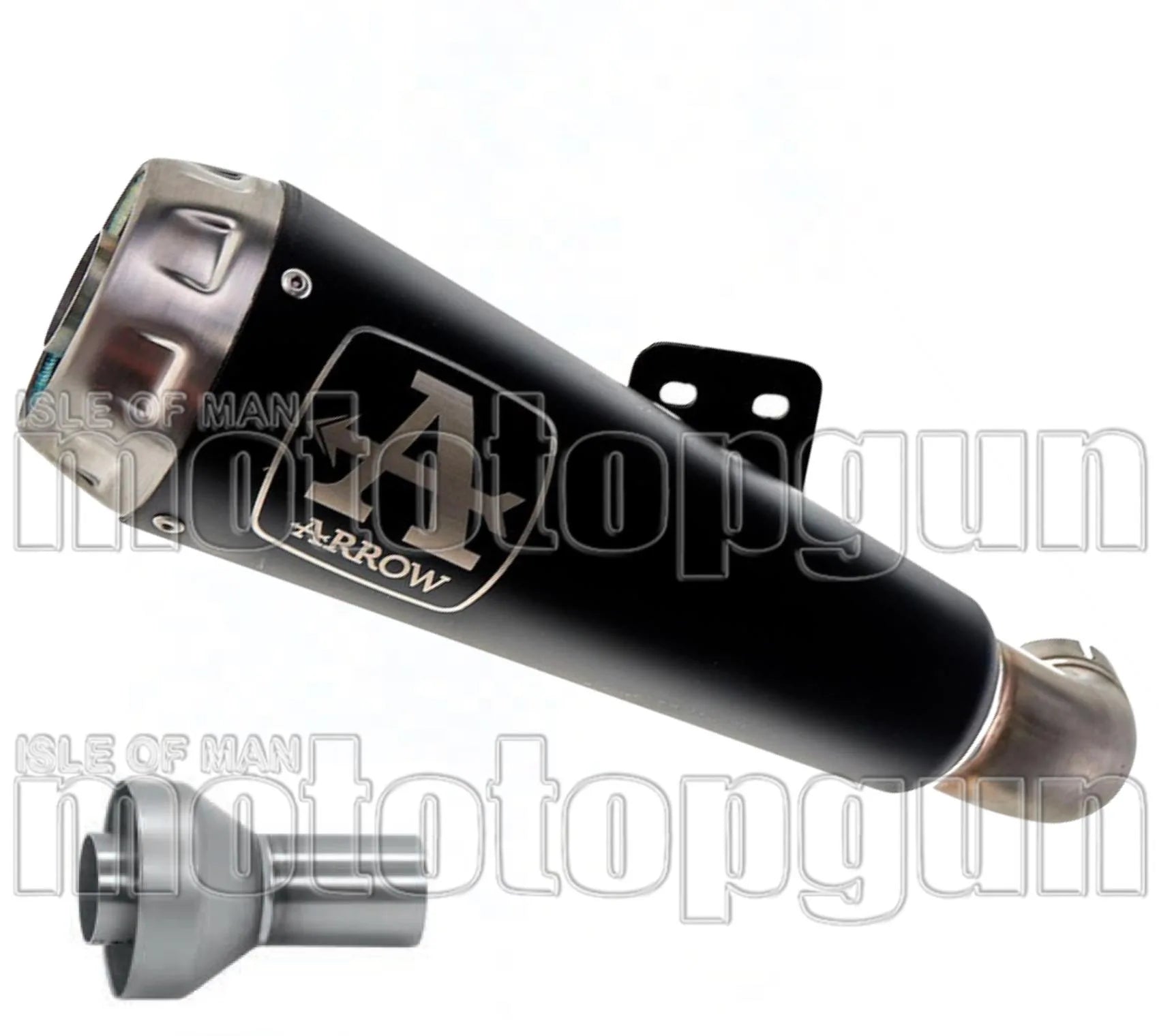 Auspuffendrohr Ohne Geräuschzulassung Pro-Race Nichrom Schwarz Edelstahl - Arrow Special Parts Kompatibel Mit Suzuki Gsx-R 1000 (2017-2020)