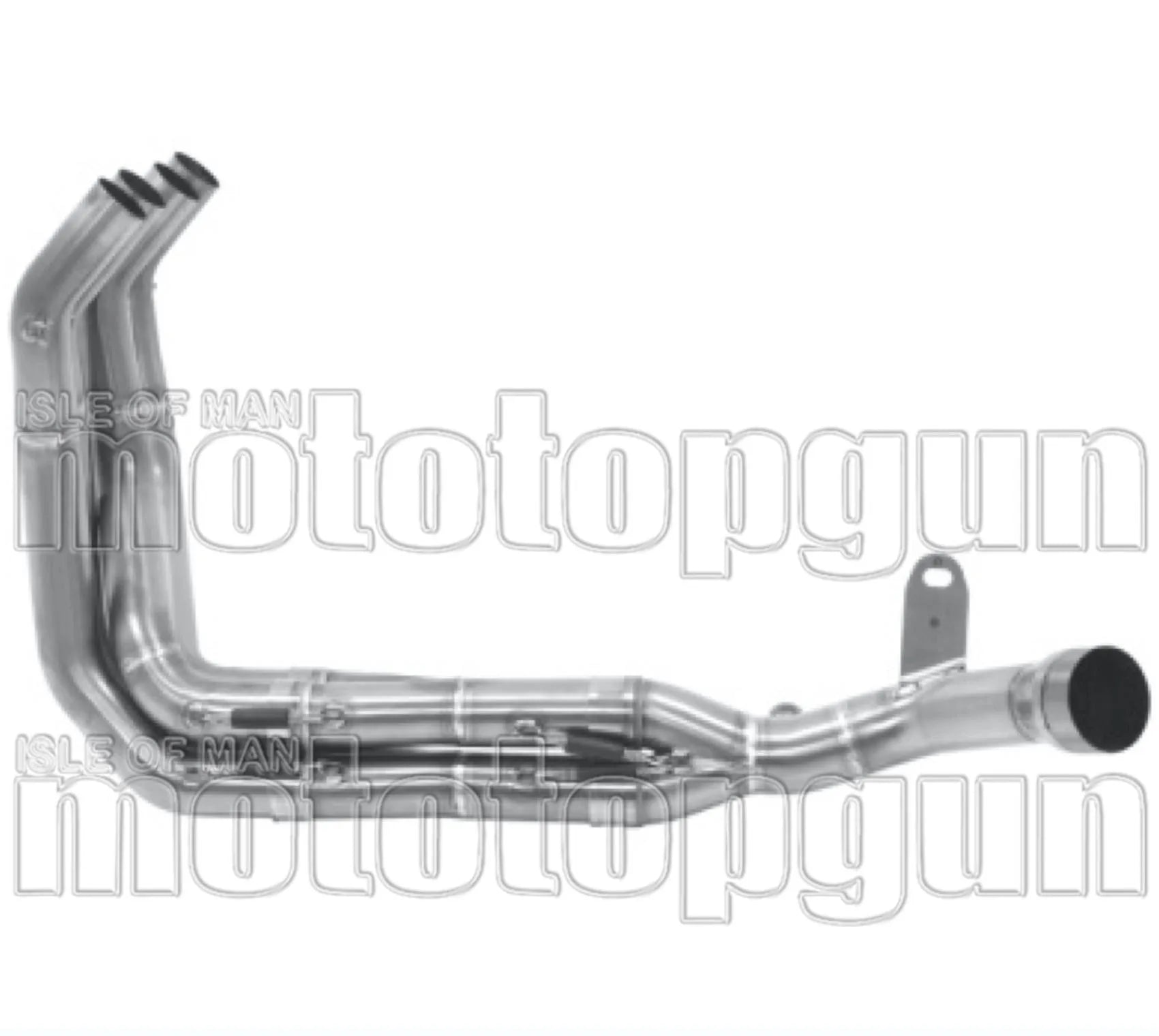 Auspuffkrümmer Ohne Katalysator Edelstahl - Arrow Special Parts Kompatibel Mit Kawasaki Z 900 (2020-2024)