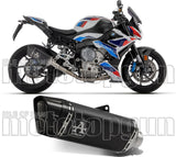 Auspuffendrohr Ohne Geräuschzulassung Pista Titan Schwarz Carbon - Arrow Special Parts Kompatibel Mit Bmw M 1000 Rr (2020-2024)