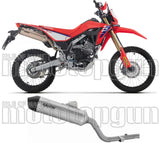 Auspuffendrohr Ohne Geräuschzulassung Icon Titan Endkappe Carby - Arrow Special Parts Kompatibel Mit Honda Crf 300 L (2025-2026)