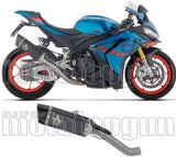 Auspuffendrohr Ohne Geräuschzulassung Pista Titan Schwarz Endkappe Carby - Arrow Special Parts Kompatibel Mit Aprilia Tuono V4 1100 (2025-2026)