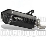 Auspuffendrohr Ohne Geräuschzulassung Sonora Titan Schwarz Endkappe Carby - Arrow Special Parts Kompatibel Mit Ktm 1390 Superadventure S (2025-2026)