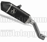 Auspuffendrohr Ohne Geräuschzulassung Veloce Titan Schwarz Carbon - Arrow Special Parts Kompatibel Mit Ducati Multistrada V4 1100 (2021-2024)