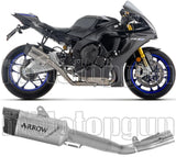 Auspuffendstück Ohne Katalysator Und Ohne Geräuschzulassung Indy-Race Evo Titan Endkappe Carby - Arrow Special Parts Kompatibel Mit Yamaha Yzf-R1 1000 (2025)