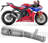 Auspuffendrohr Ohne Geräuschzulassung Pro-Race Titan Endkappe Titan - Arrow Special Parts Kompatibel Mit Honda Cbr 1000 Rr - R (2024-2026)
