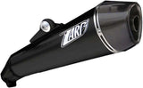 Auspuffendrohr Ohne Geräuschzulassung Conical Edelsthal Schwarz Endkappe Carbon - Zard Kompatibel Mit Bmw R 1200 (2011-2013)