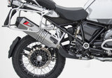 Auspuffendrohr Ohne Geräuschzulassung Penta-R Edelsthal Endkappe Carbon - Zard Kompatibel Mit Bmw R 1200 Gs (2013-2018)