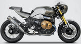Komplette Auspuffanlage Ohne Katalysator Und Ohne Geräuschzulassung Capitan Scappamento Titan - Zard Kompatibel Mit Bmw R Nine T 1200 (2015-2020)