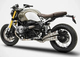 Komplette Auspuffanlage Ohne Katalysator Und Ohne Geräuschzulassung Overlap Titan - Zard Kompatibel Mit Bmw R Nine T 1200 (2015-2020)
