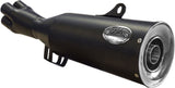 Complete Exhaust System Without Catalytic Converter And Without Sound Certification Steel Black - Zard Compatible With Bmw K100 - Rs - Rt - Lt (1983-1989)