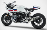 Komplette Auspuffanlage Ohne Katalysator Und Ohne Geräuschzulassung Gp Edelsthal - Zard Kompatibel Mit Bmw R Nine T 1200 Racer - Pure - Urban G - S (2017-2020)