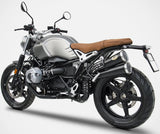 Auspuffendrohr Ohne Geräuschzulassung Thunderbolt Edelsthal Schwarz - Zard Kompatibel Mit Bmw R Nine T 1200 Scrambler (2021-2023)