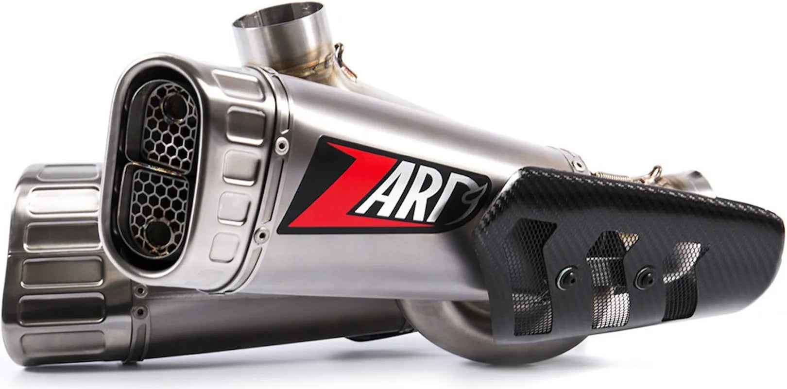 Auspuffendrohr Ohne Geräuschzulassung Compensed Titan - Zard Kompatibel Mit Ducati Streetfighter V4 (2020-2023)