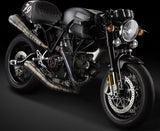 Komplette Auspuffanlage Ohne Katalysator Und Ohne Geräuschzulassung Edelsthal - Zard Kompatibel Mit Ducati Ducati Sport 1000 (2007-2009)
