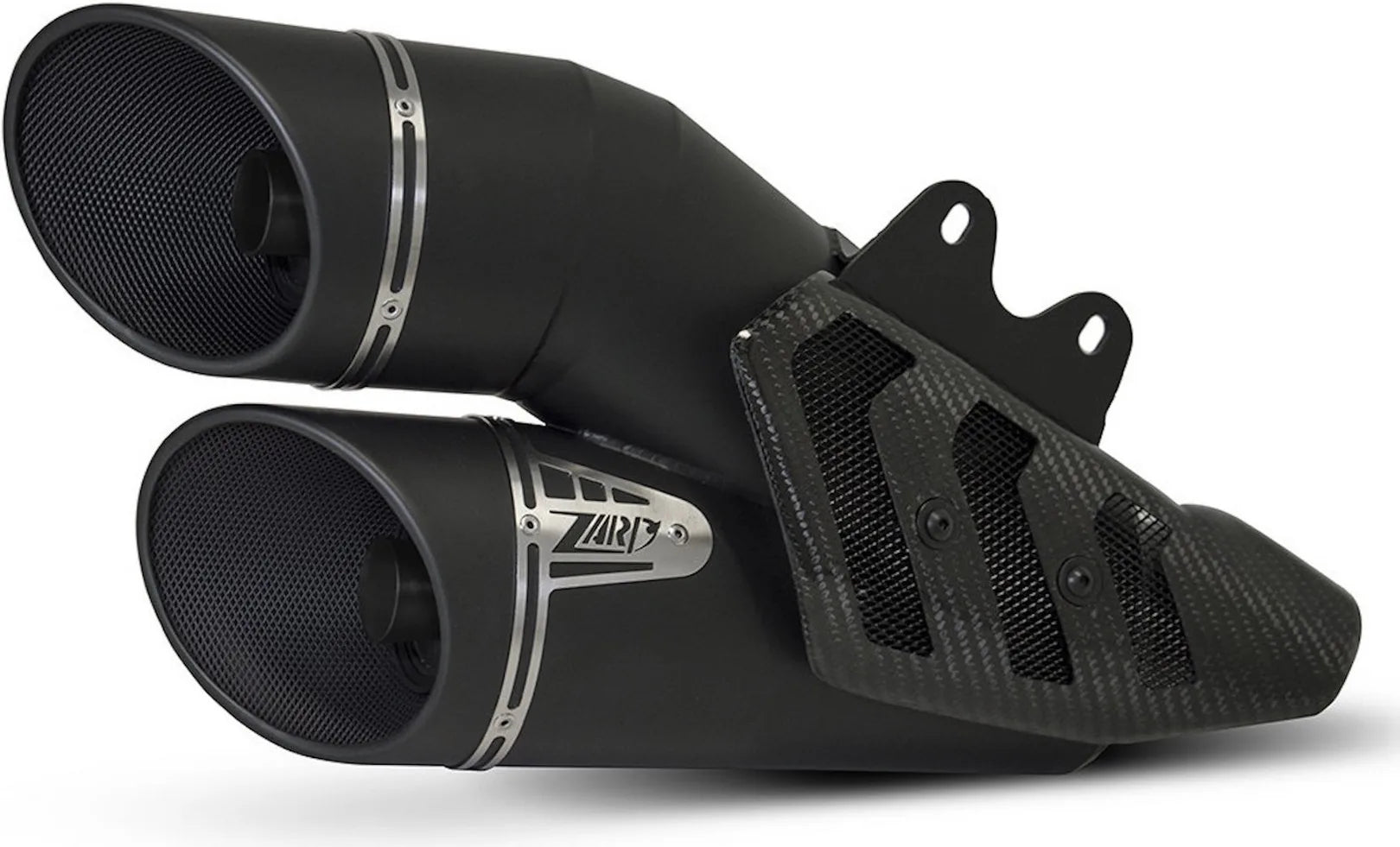 Auspuffendrohr Ohne Geräuschzulassung Edelsthal Schwarz - Zard Kompatibel Mit Ducati Xdiavel (2016-2020)