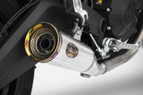 Auspuffendrohr Ohne Geräuschzulassung Zuma Edelsthal Endkappe Bronze - Zard Kompatibel Mit Ducati Scrambler 800 Desert Sled (2021-2022)