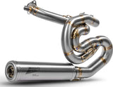 Komplette Auspuffanlage Ohne Katalysator Und Ohne Geräuschzulassung Titan - Zard Kompatibel Mit Harley-Davidson Xr 1200 (2009-2012)