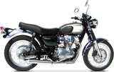 Komplette Auspuffanlage Ohne Katalysator Und Ohne Geräuschzulassung Cross Edelsthal - Zard Kompatibel Mit Kawasaki W 800 (2010-2017)