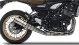 Komplette Auspuffanlage Ohne Katalysator Und Ohne Geräuschzulassung Edelsthal - Zard Kompatibel Mit Kawasaki Z 900 Rs (2018-2020)