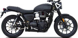 Auspuffendrohr Ohne Geräuschzulassung Edelsthal Schwarz - Zard Kompatibel Mit Triumph Speed Twin 900 (2021-2023)