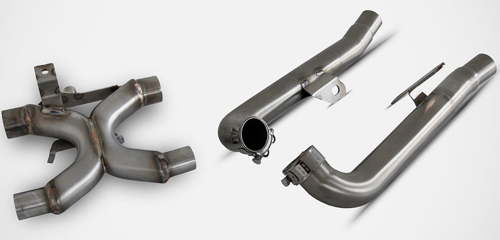 Non-Catalytic Connector Pipe Stainless Steel - Zard Compatible With Triumph Speed Twin 900 (2021-2023)
