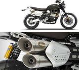 Auspuffendrohr Ohne Geräuschzulassung Edelsthal - Zard Kompatibel Mit Triumph Scrambler 1200 (2021-2023)
