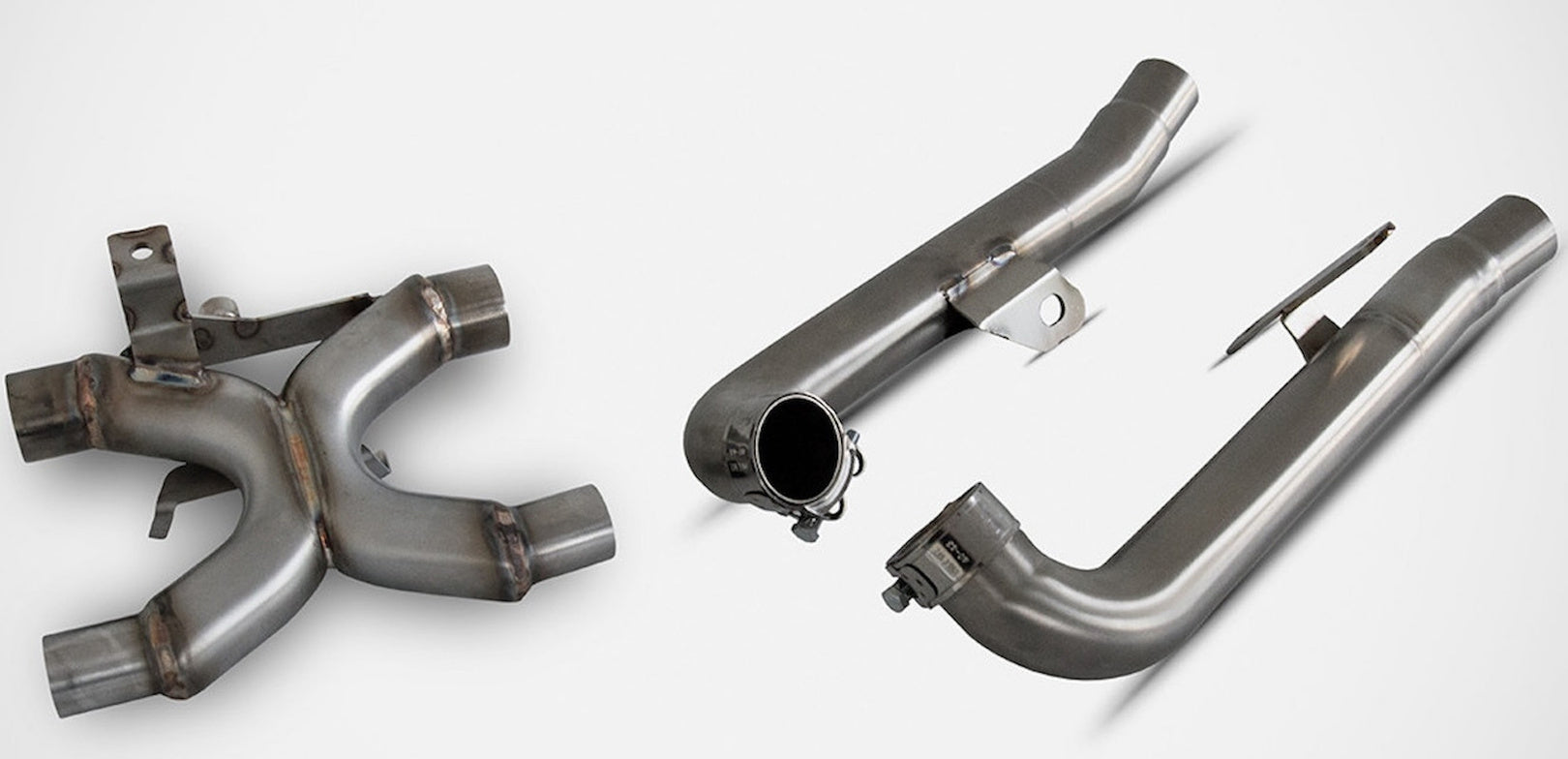 Non-Catalytic Connector Pipe Stainless Steel - Zard Compatible With Triumph Bonneville T120 (2021-2023)