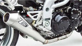 Auspuffendrohr Ohne Geräuschzulassung Conical Edelsthal - Zard Kompatibel Mit Triumph Speed Triple 955 (2002-2004)