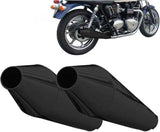 Auspuffendrohr Ohne Geräuschzulassung Conical Edelsthal Schwarz - Zard Kompatibel Mit Triumph Bonneville T100 Se (2008-2016)