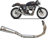 Komplette Auspuffanlage Ohne Katalysator Und Ohne Geräuschzulassung Bad Child Edelsthal - Zard Kompatibel Mit Triumph Bonneville T100 (2001-2016)
