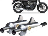 Auspuffendrohr Ohne Geräuschzulassung Bottle Edelsthal - Zard Kompatibel Mit Triumph Bonneville T100 (2016-2020)