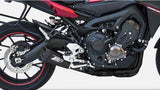 Komplette Auspuffanlage Ohne Katalysator Und Ohne Geräuschzulassung Edelsthal Schwarz - Zard Kompatibel Mit Yamaha Tracer 900 (2015-2016)