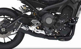 Komplette Auspuffanlage Ohne Katalysator Und Ohne Geräuschzulassung Edelsthal Schwarz Endkappe Carbon - Zard Kompatibel Mit Yamaha Xsr 900 (2016-2020)