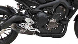 Komplette Auspuffanlage Ohne Katalysator Und Ohne Geräuschzulassung Edelsthal Schwarz Endkappe Carbon - Zard Kompatibel Mit Yamaha Xsr 900 (2017-2020)