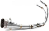 Komplette Auspuffanlage Ohne Katalysator Und Ohne Geräuschzulassung Edelsthal - Zard Kompatibel Mit Yamaha R7 (2021-2023)