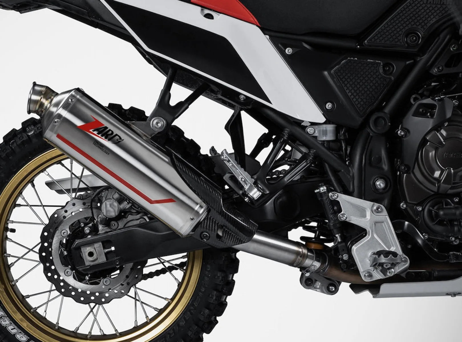 Auspuffendrohr Ohne Geräuschzulassung Sabbia Edelsthal - Zard Kompatibel Mit Yamaha Ténéré 700 (2021-2023)