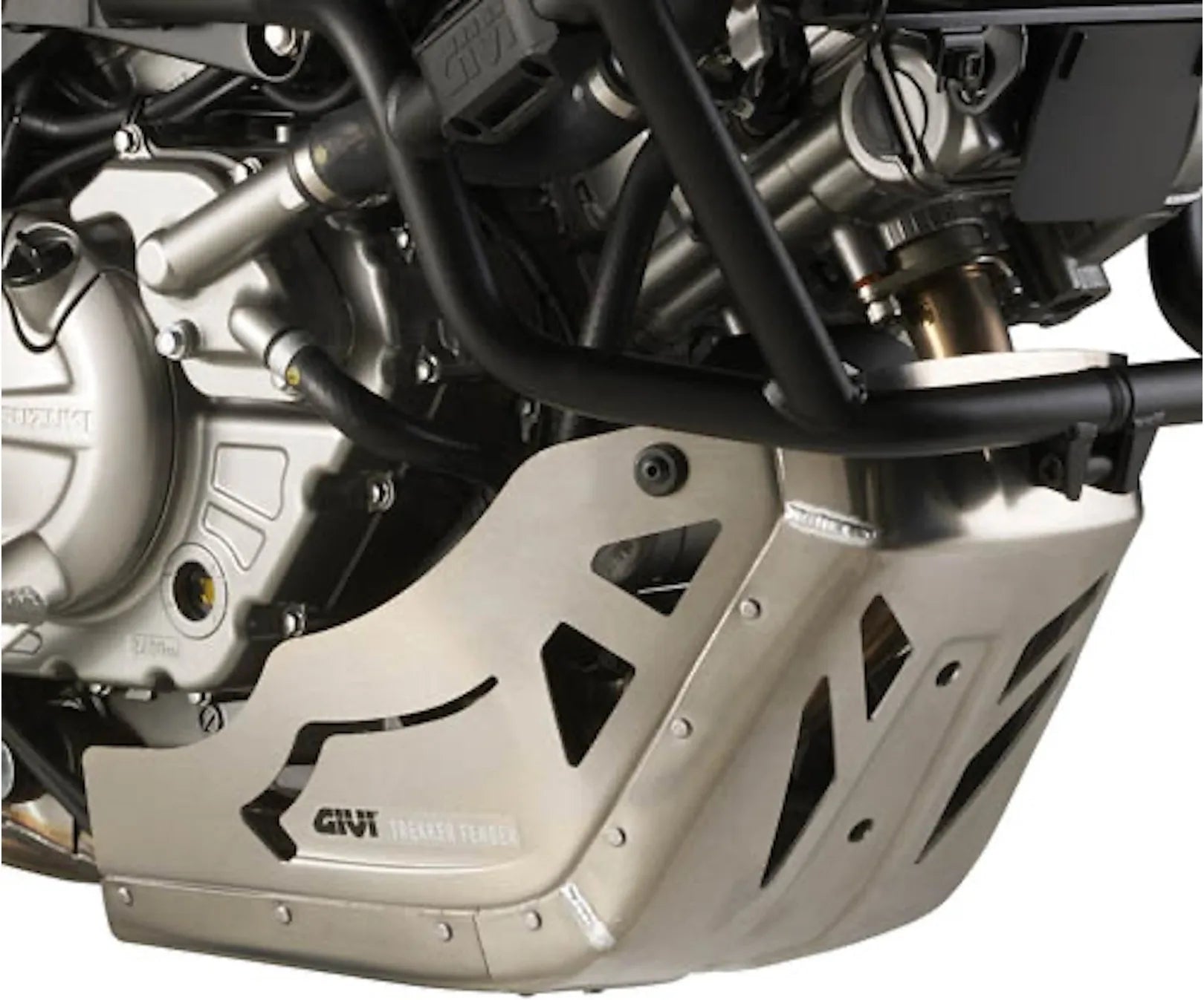 Motorschutz Aus Aluminium Aluminium - Givi Kompatibel Mit Suzuki Dl 650 V-Strom L2 L3 L4 L5 L6 (2011-2016)