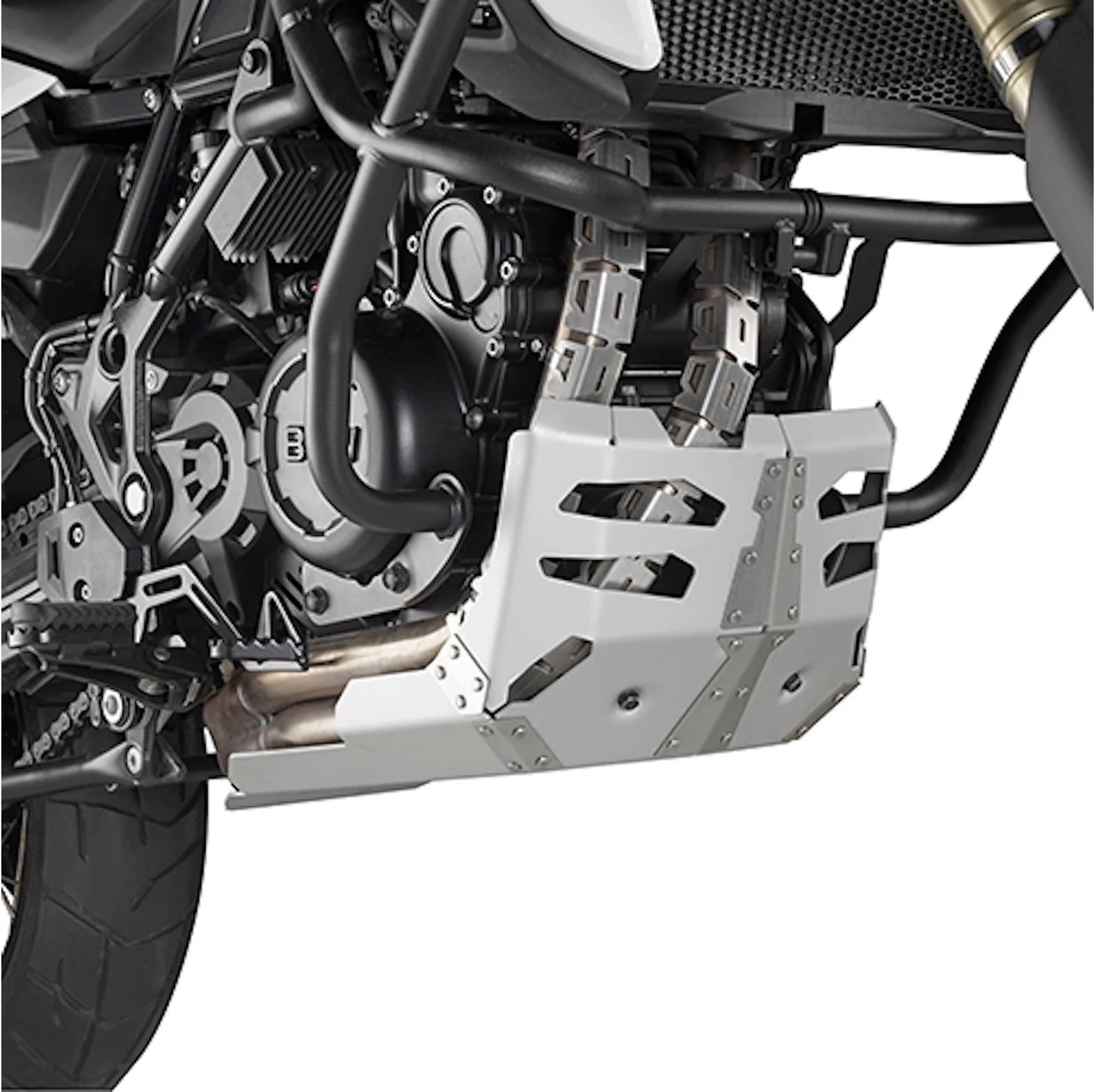 Motorschutz Aus Aluminium Aluminium - Givi Kompatibel Mit Bmw F 700 Gs (2013-2017)