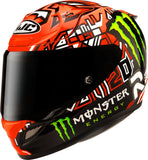 Integralhelm Für Motorrad Hjc Rpha 12 P.I.M. Evo (Carbon-Aramid/Fiberglass/Natural Fiber) Mc1 Quartararo Replica Ii Grösse 05 Xxs