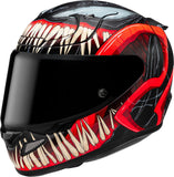 Full-Face Motorcycle Helmet Hjc Rpha 12 P.I.M. Evo (Carbon-Aramid/Fiberglass/Natural Fiber) Mc1Sf Venom 3 Marvel Size 09 L