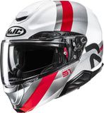Klapphelm Für Motorrad Hjc Rpha 91 P.I.M. Evo (Carbon-Aramid/Fiberglass/Natural Fiber) Mc1 Fensh Grösse 09 L