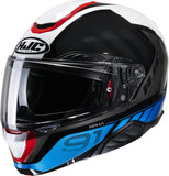 Flip-Up Motorcycle Helmet Hjc Rpha 91 P.I.M. Evo (Carbon-Aramid/Fiberglass/Natural Fiber) Mc21 Rafino Size 05 Xxs