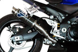 Doppelauspuffanlage Mit Geräuschzulassung Round Carbon - Termignoni Kompatibel Mit Suzuki Gsx-R 1000 (2007-2008)